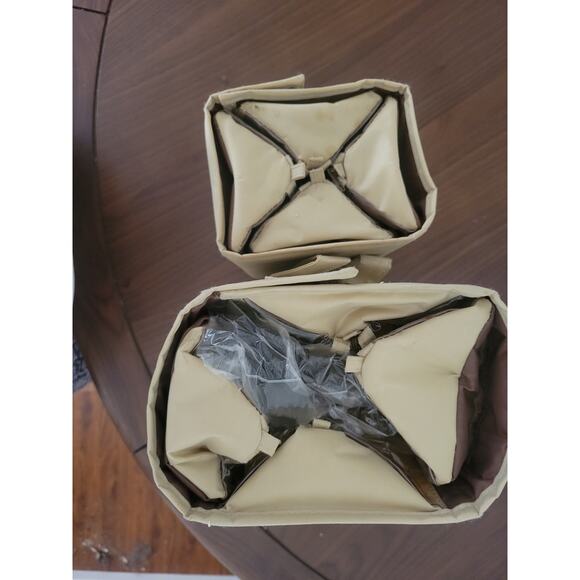 Joy Mangano JM New York Better Beauty Roll Up Detachable Bags Organizer 2 Cases - Picture 4 of 6